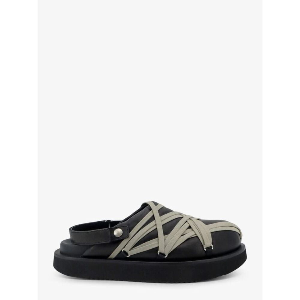 Rick Owens Men Megalace Leather Sandals
